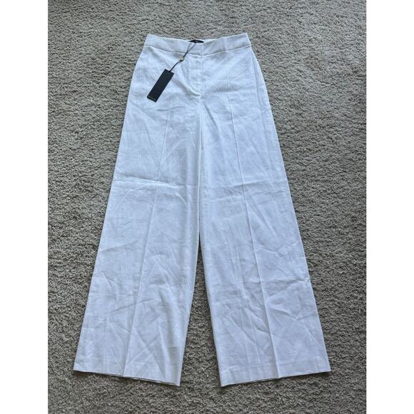 NWT Kobi Halpern Maureen White Pants Size 6 - Picture 1 of 8